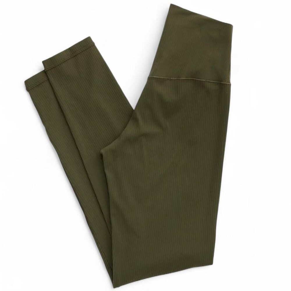 Aerie Women's Green and Khaki Leggings - Picture 7 of 8